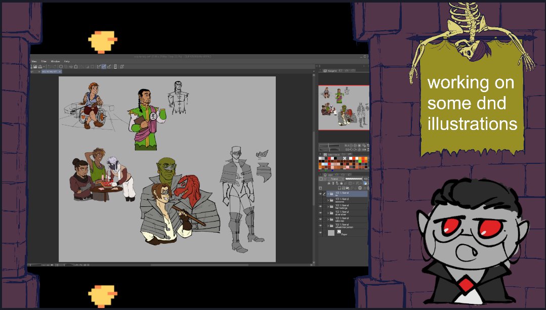 arachenerd's tweet photo. im still working on my stream layout but because i want to stream and im impatient... here's what u get B) https://t.co/FCw6m3lKI6