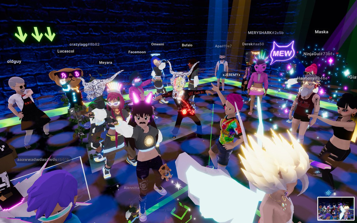 Festival Argento live now play.decentraland.org/?realm=heimdal…
Come and join the party! Happy birthday @Meyara_DCL 🤩🥳🎂