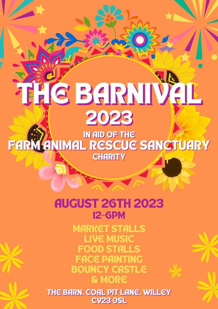 fars_sanctuary's tweet photo. Wow, wow, wow π β on 26 Aug amazing Sarah & Ben of vegan pub The Barn nr Rugby are holding their first ever #Barnival to raise money for FARS π€π₯³π€©π Pls join us, support these lovely humans, be with your vegan family, & help our animals πππππ
π https://t.co/CLE8ZVkAne https://t.co/XaZoR2TYga