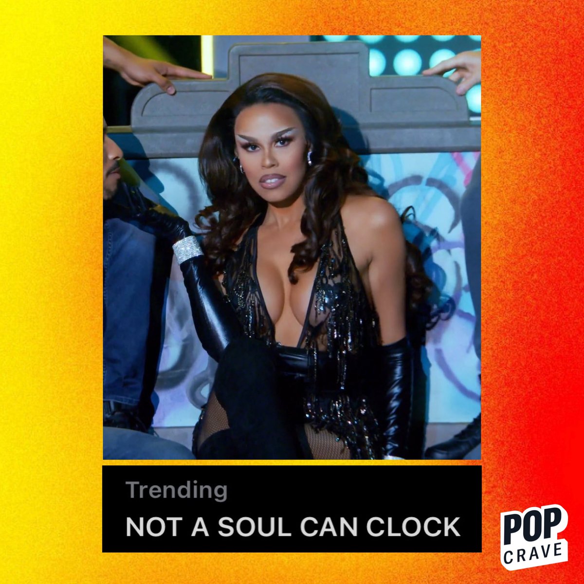 'NOT A SOUL CAN CLOCK' trends following viral 'RuPaul’s Drag Race #AllStars8' performance from contestant Monica Beverly Hillz.