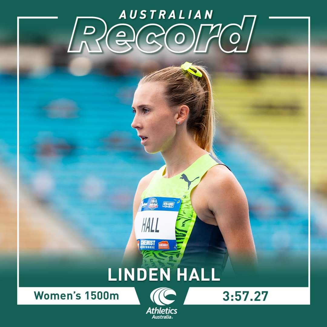 👑 Back on top.
Australian record ✅️
Oceania Record ✅️
Paris 2024 qualifier ✅️

#thisisathletics #silesiadl #diamondleague #track #1500m #record