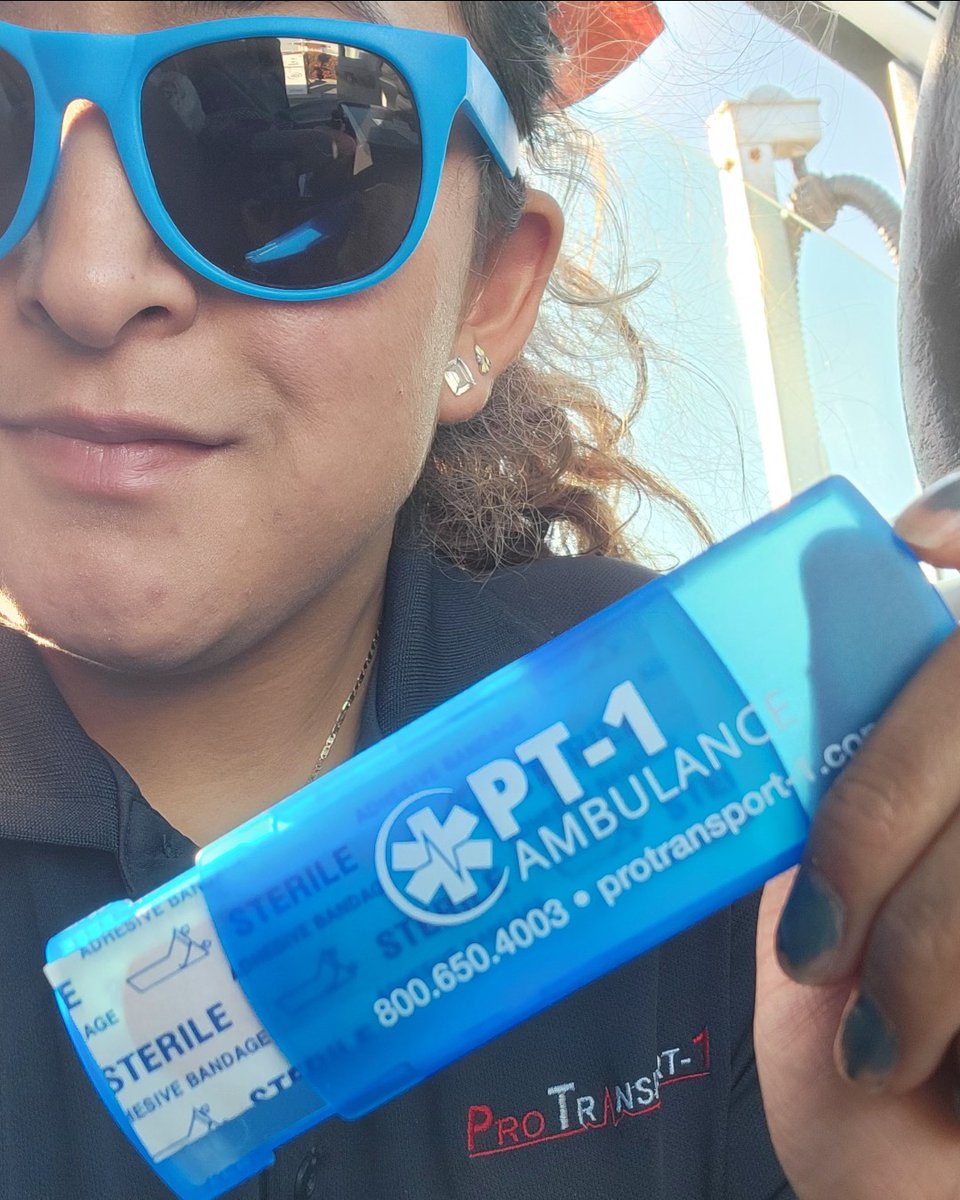 ProTransport1's tweet photo. Just like band-aids..we've got you covered! 😁 #FirstResponders https://t.co/4Mq6uLxujd