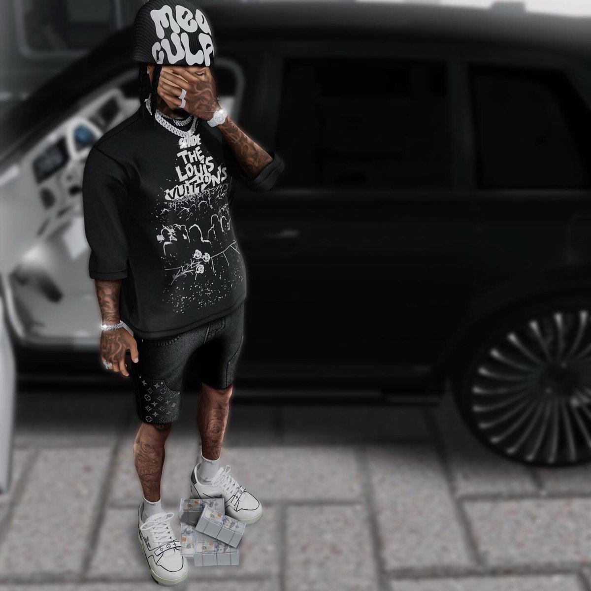 heirslatt's tweet photo. I hadda swerve they was all in my lane 💫 https://t.co/x9Gpf0BEOj