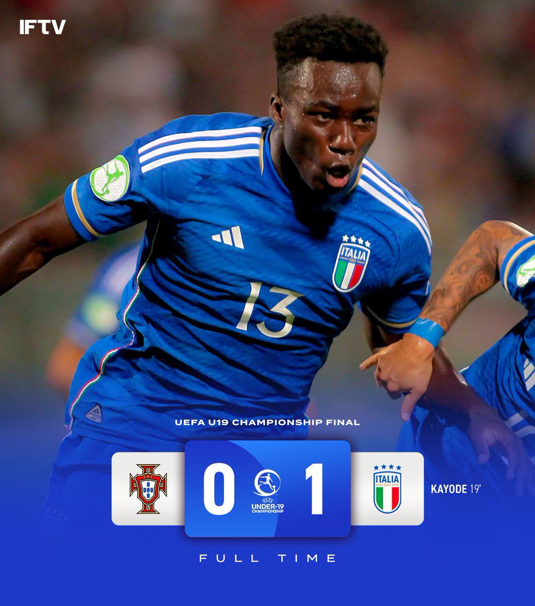 Italian Football TV on Twitter "Italy’s U19 squad just beat Portugal