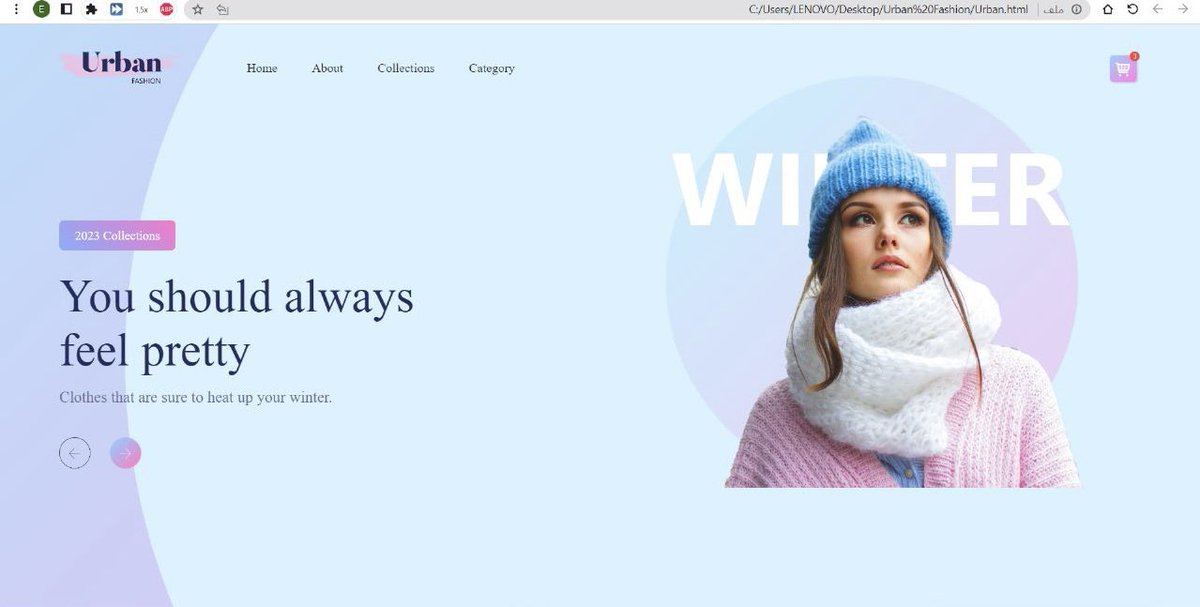 اهلًا ، قررت أدخل عالم الـ Frount End⌨️
وهذا أول مشروع لي …
أستخدمت لغة Html&amp;Css ✨

أستمتعت جدًا فيه ،أخذ مني ساعتين و٤٠ دقيقة 🕠