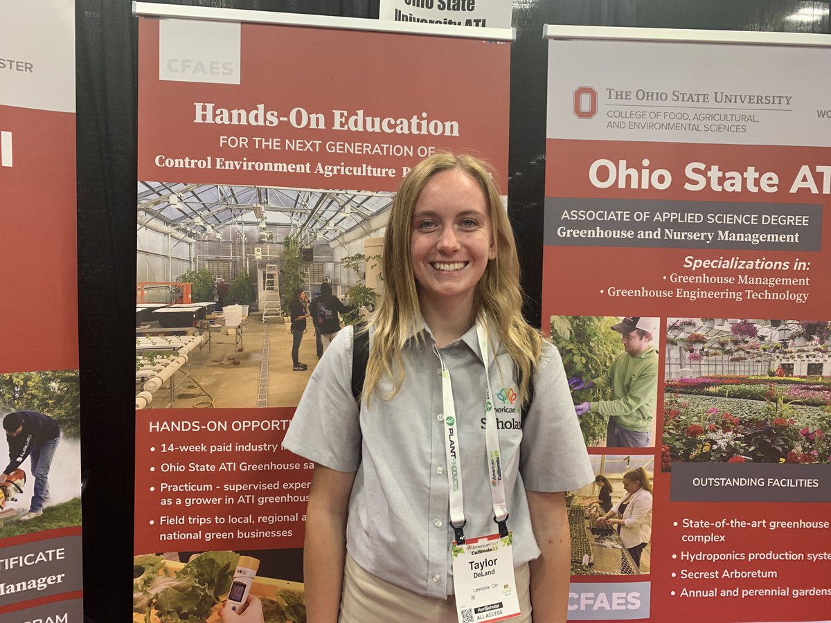 Ohio State ATI Greenhouse Program tweet media
