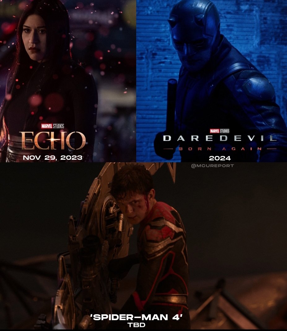 Marvel Leaks on Twitter: "Some of the Street level MCU projects coming