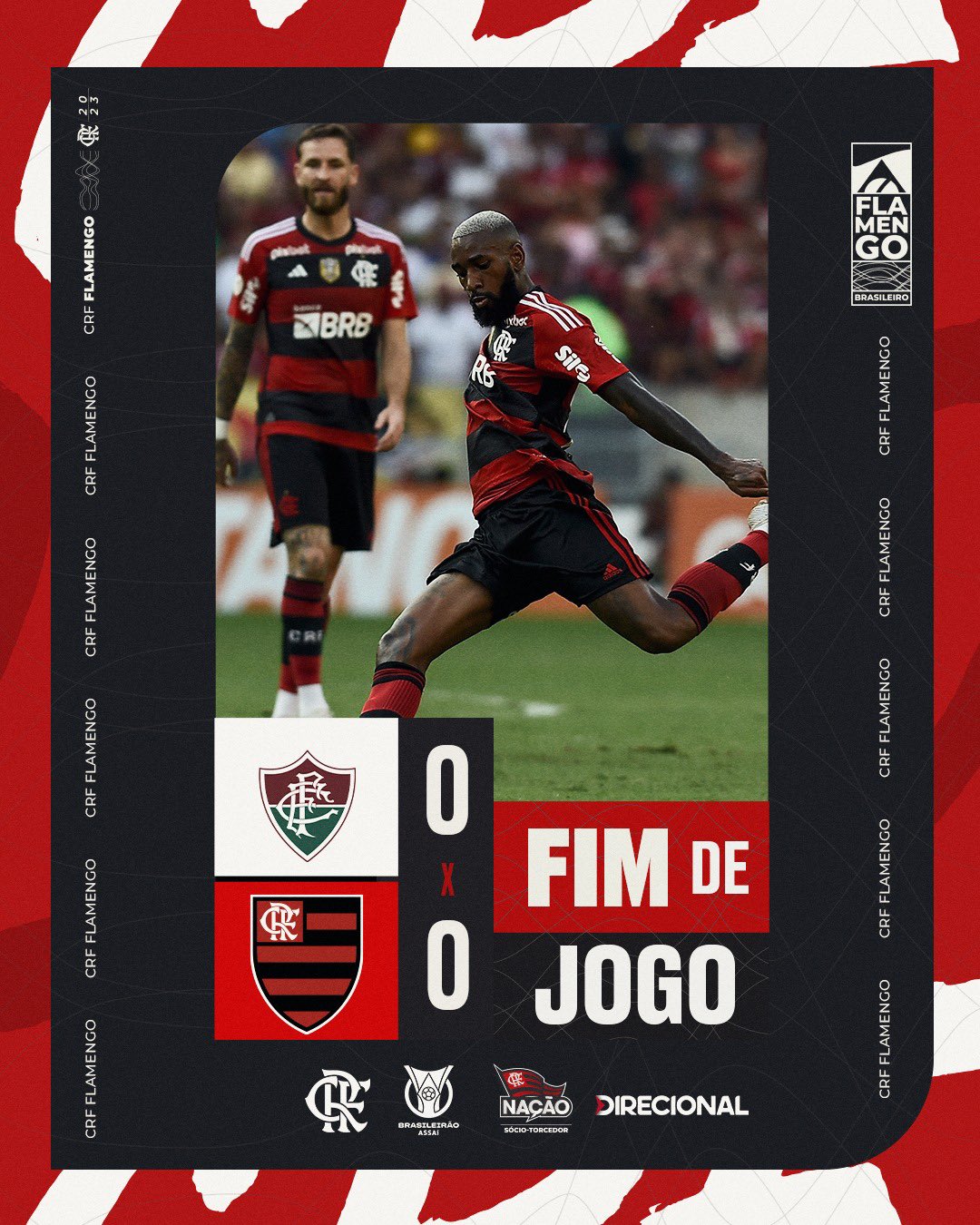 Flamengo on X: É amanhã, Nação! O MENGÃO enfrenta o Fluminense, às 18h, no  Maracanã, no jogo de volta da final do @cariocao! Acompanhe a partida ao  vivo e com imagens na