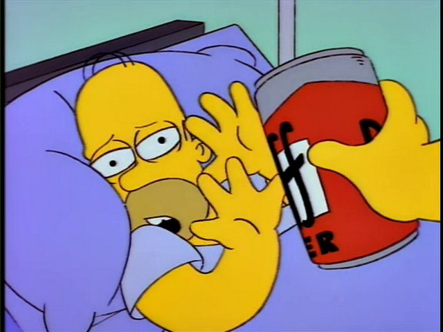 SoySimpsonito's tweet photo. Mis amigos invitándome al vicio desde temprano // Yo, un hombre de bien. https://t.co/OQRPWNFAnv