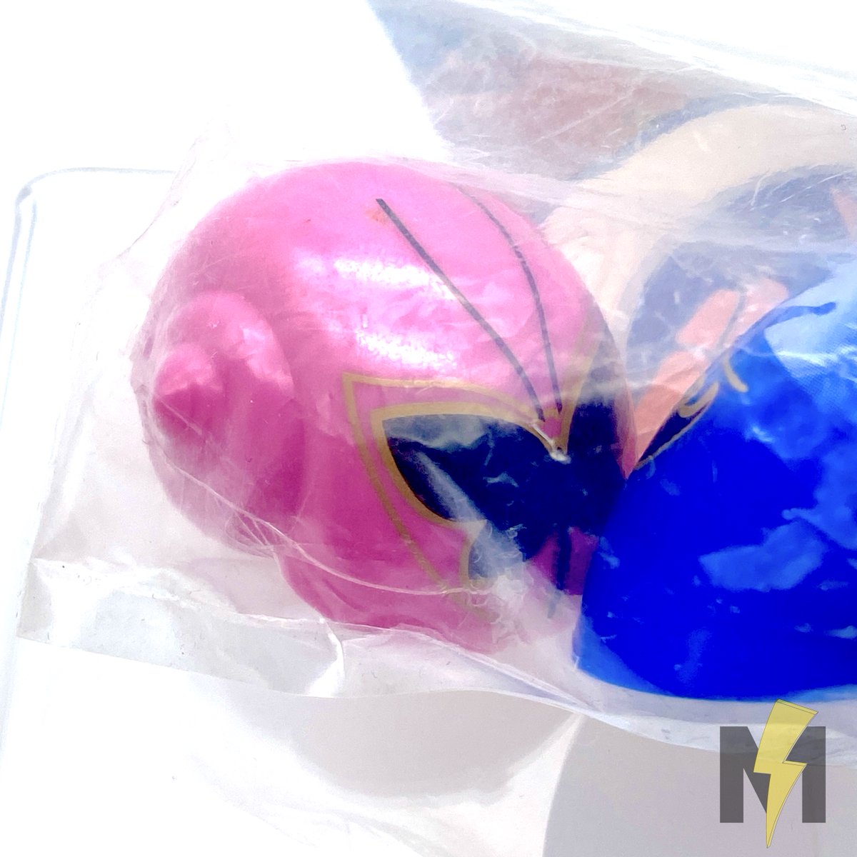 morphinmuseum's tweet photo. Looking to merge your love of Power Rangers AND Hermit Crabs? 🐚 #DisneyPets has you covered!

This Mystic Force Hermit Crab Shells Set from JAKKS Pacific features reimagined Pink + Blue Ranger Helmets.

#MorphinMuseum Exhibit 0473 ⚡️
Series: #PowerRangers Mystic Force
Year: 2006 https://t.co/nABKKavykn