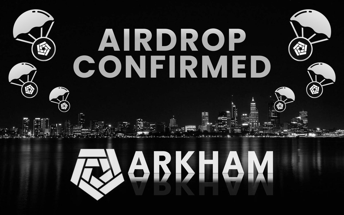 ARKHAM AIRDROP CONFIRMED! 🚨

Launching on Binance Launchpool, $ARKM airdrop is set to be HUGE, and it's not missed yet.

Don't miss your chance to get one of the biggest airdrops in history 🧵👇