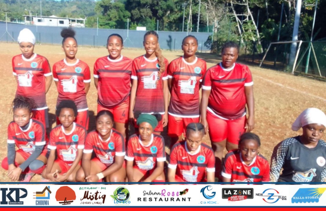 DevilsOfficiel's tweet photo. [COUPE DE MAYOTTE SENIOR FEMININE]

1/8 finale : US Ouangani (0)3️⃣-4️⃣(0) Devils de Pamandzi

Comme pour leurs petites soeur les U13, nos seniors ont validé leur ticket dans la séance des tirs au buts. Direction les quarts de finale. Félicitation les filles👏.
.
.
.
#DEVILSFOREVER https://t.co/a6qiLGgpgR