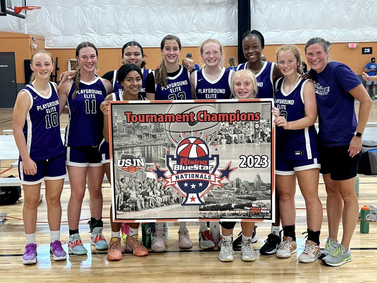 🏆 2023 <a href="/USJN/">USJN</a> <a href="/risingbluestar1/">Rising Blue Star</a> 14u Nationals Tournament Champions! 🤩 <a href="/WIPGEGirls/">Wisconsin Playground Elite</a>