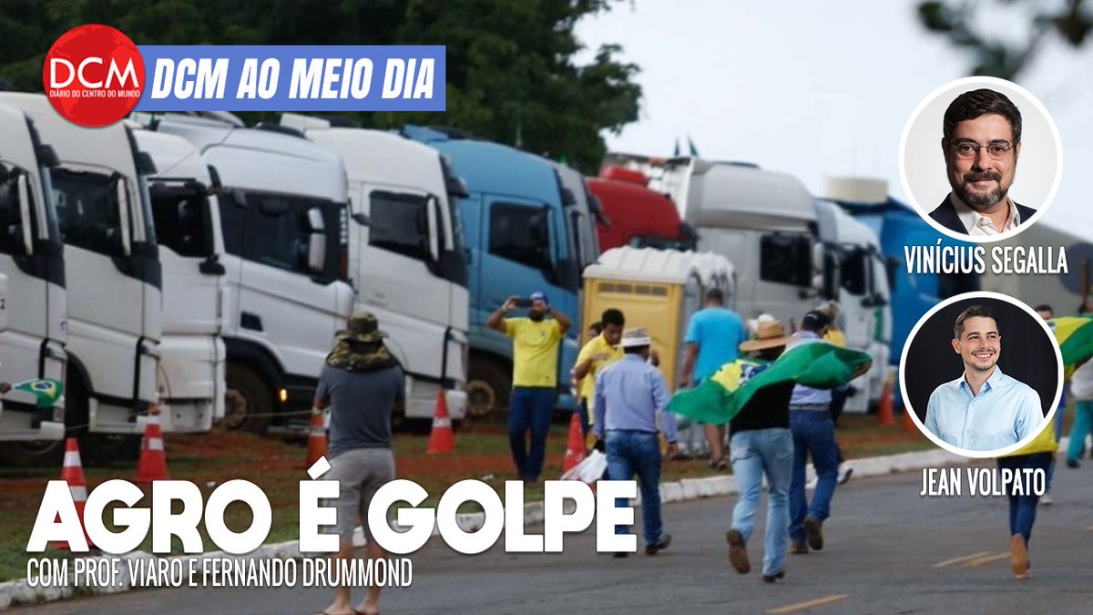 ManifestoComuna's tweet photo. Live do Meio-Dia: Agressor do filho de Moraes foi candidato pelo PL; Agro enviou 54 caminhões para terrorismo no 8/1 https://t.co/9h6JynvTq6 https://t.co/PVYXvEg20m