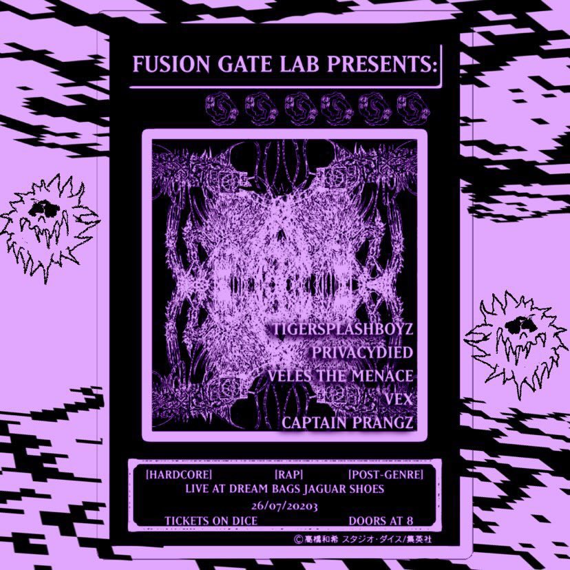 privacydied's tweet photo. playing a gig on the 26th https://t.co/P1YqHSDwGr