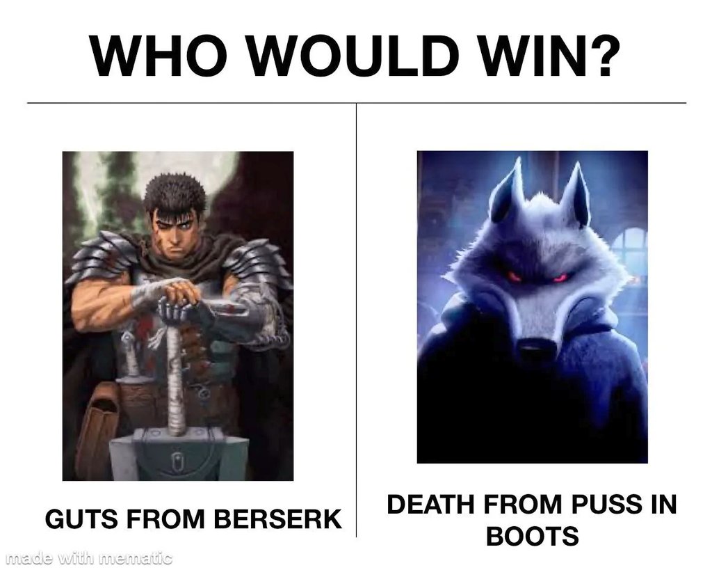 AnimeFavour's tweet photo. Who Will Win?
#Memes #fun https://t.co/3UURZKBbnm