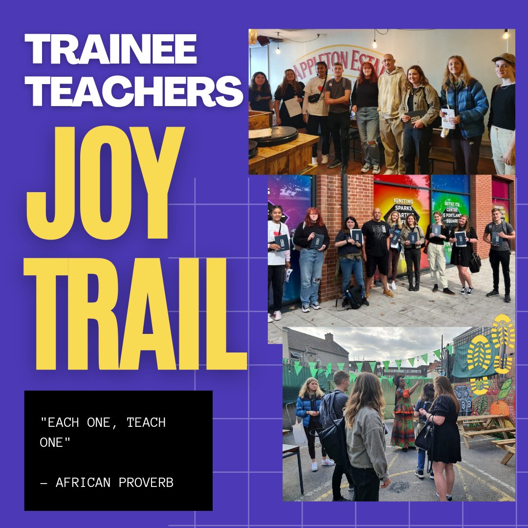 _joytrail's tweet photo. Last September, in collaboration with @uweeducation trainee teachers went on a Joy Trail to experience the people, places, and stories in the local community of St. Pauls. https://t.co/WaxwSQXfdV