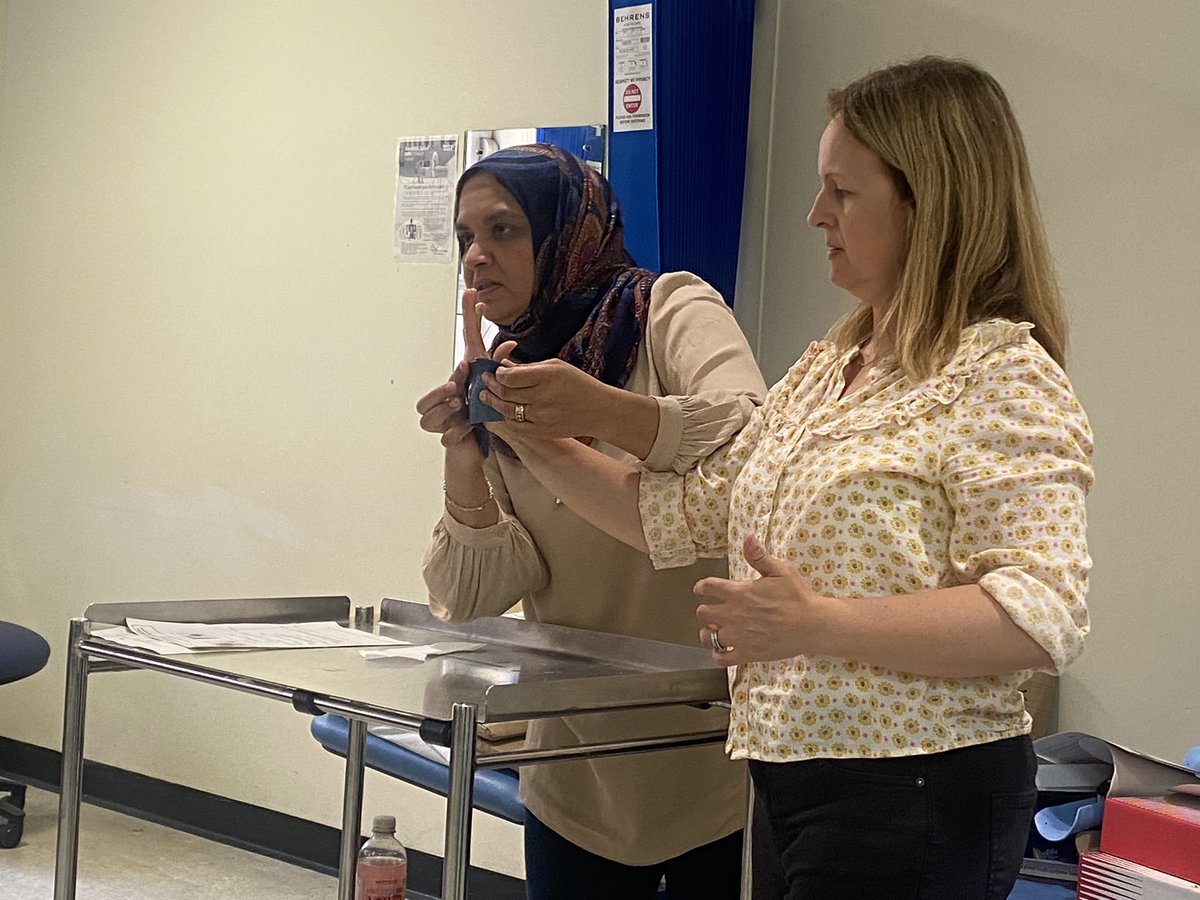 Few more photos from the neurological splinting course