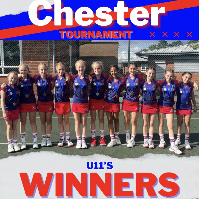 🎉Huge congratulations to our super U11’s, WINNERS of the <a href="/chesternetball/">UoC Netball</a> tournament ❤️💙 #ONCgirls #SmashedIt #Proud