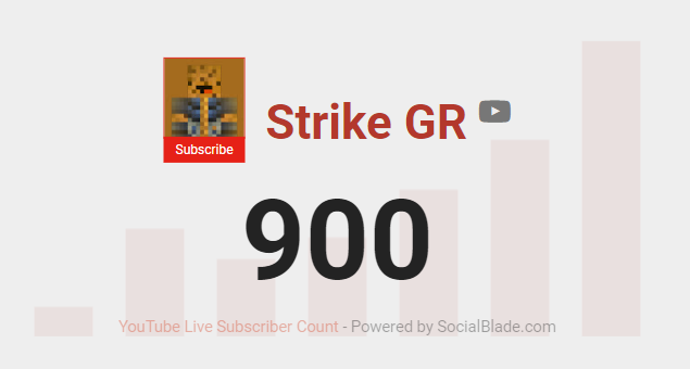 gr_strike's tweet photo. After being stuck on 860 subs for over 2 years, I have finally reached 900 subs! This felt so good and satisfying! Only 100 left to go for 1K...
#Milestone https://t.co/s3dovrIH9a