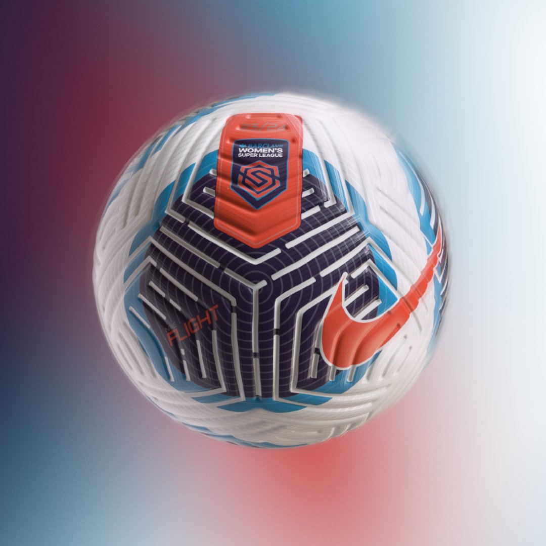 ChelseaFCW's tweet image. The @NikeFootball match ball for the 2023/24 @BarclaysWSL season. 😍🔥