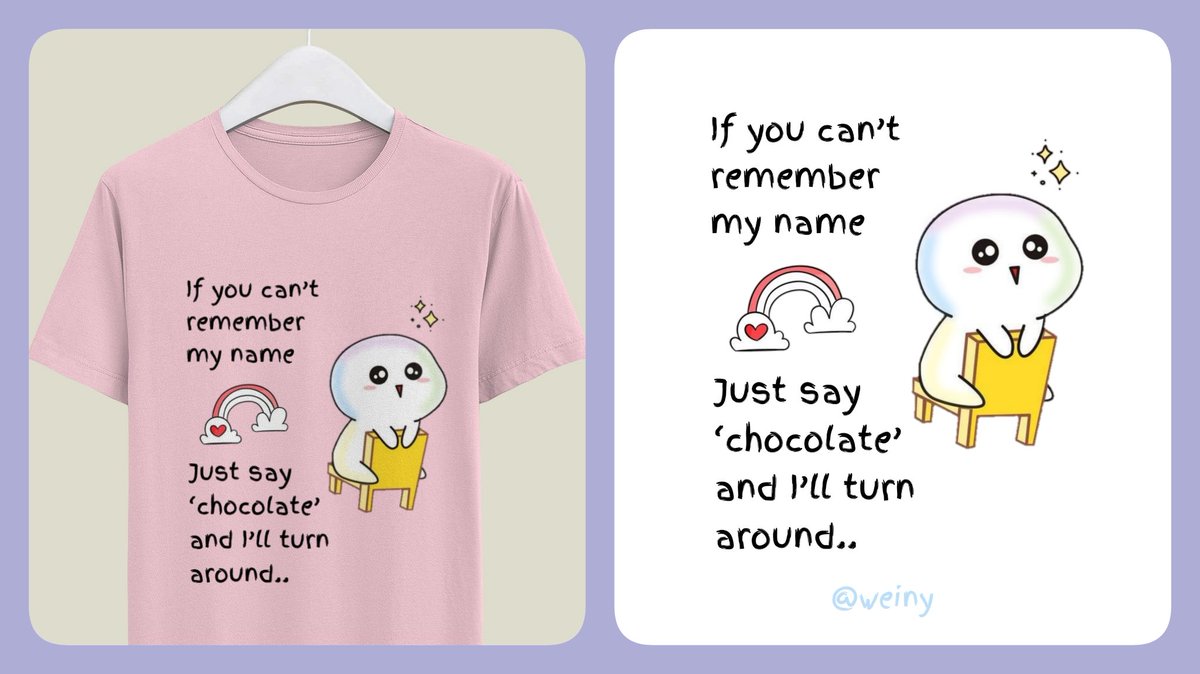 weiny_weiny's tweet photo. Just say 'chocolate' and i'll turn around.. 💬✨

#funny #funnypost #funnyquotes #funnytextposts #silly #Sillythings #sillyboys #namjoon #wait #what #fun https://t.co/RtI8TRwmSK