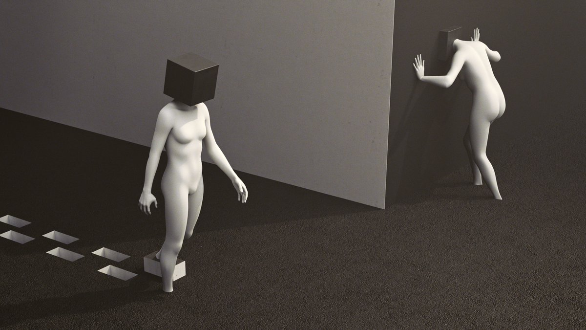 "Blocked Progress"
Available now on <a href="/opensea/">OpenSea</a>

#NFT #ETH #nftart #cryptoart 
opensea.io/assets/ethereu…