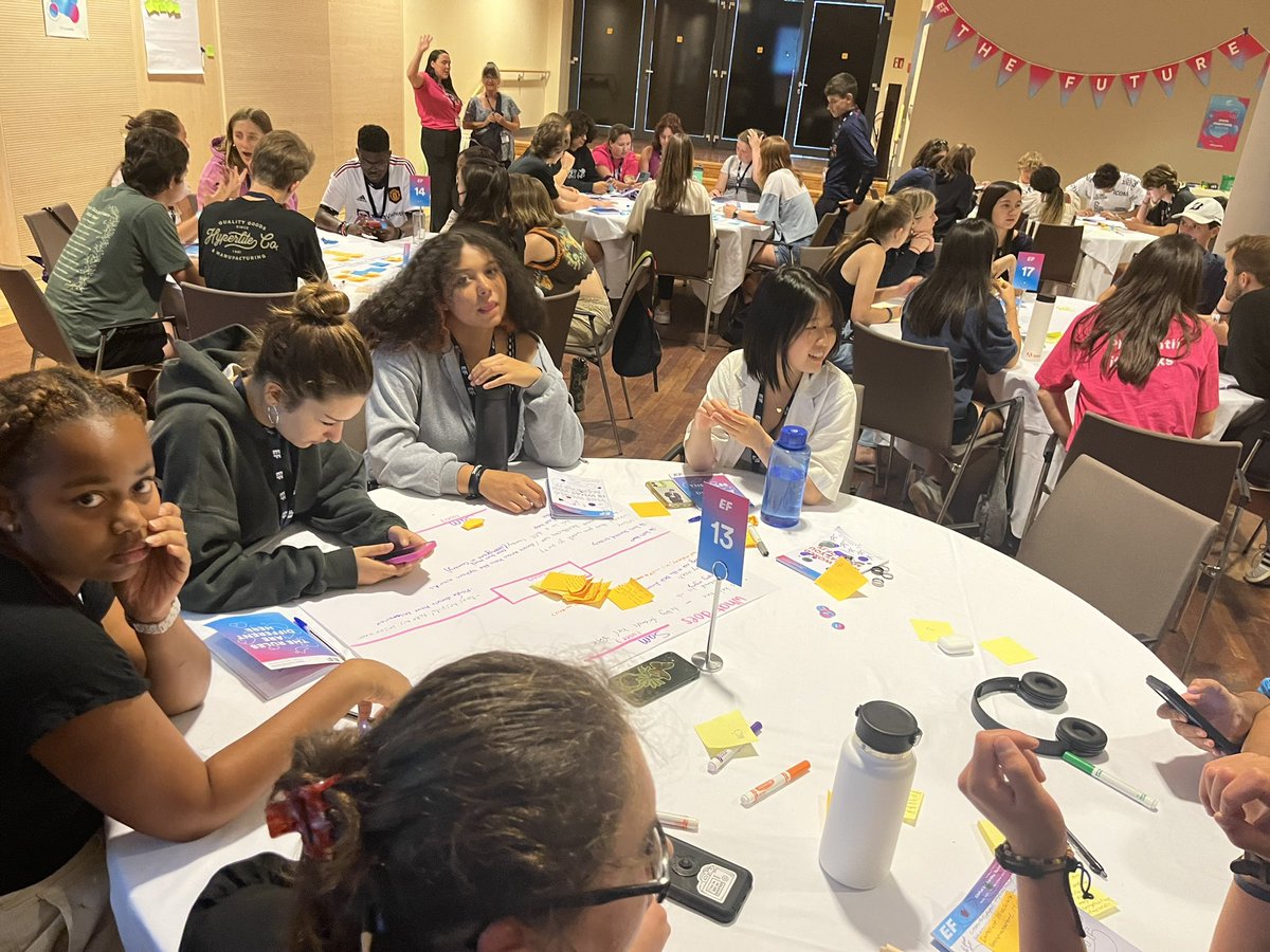 JENNIFERBICKLEY's tweet image. Innovation Groups - lots of learning going on #olsdeurotrip23 #efsummits #mvpjennifercbickley