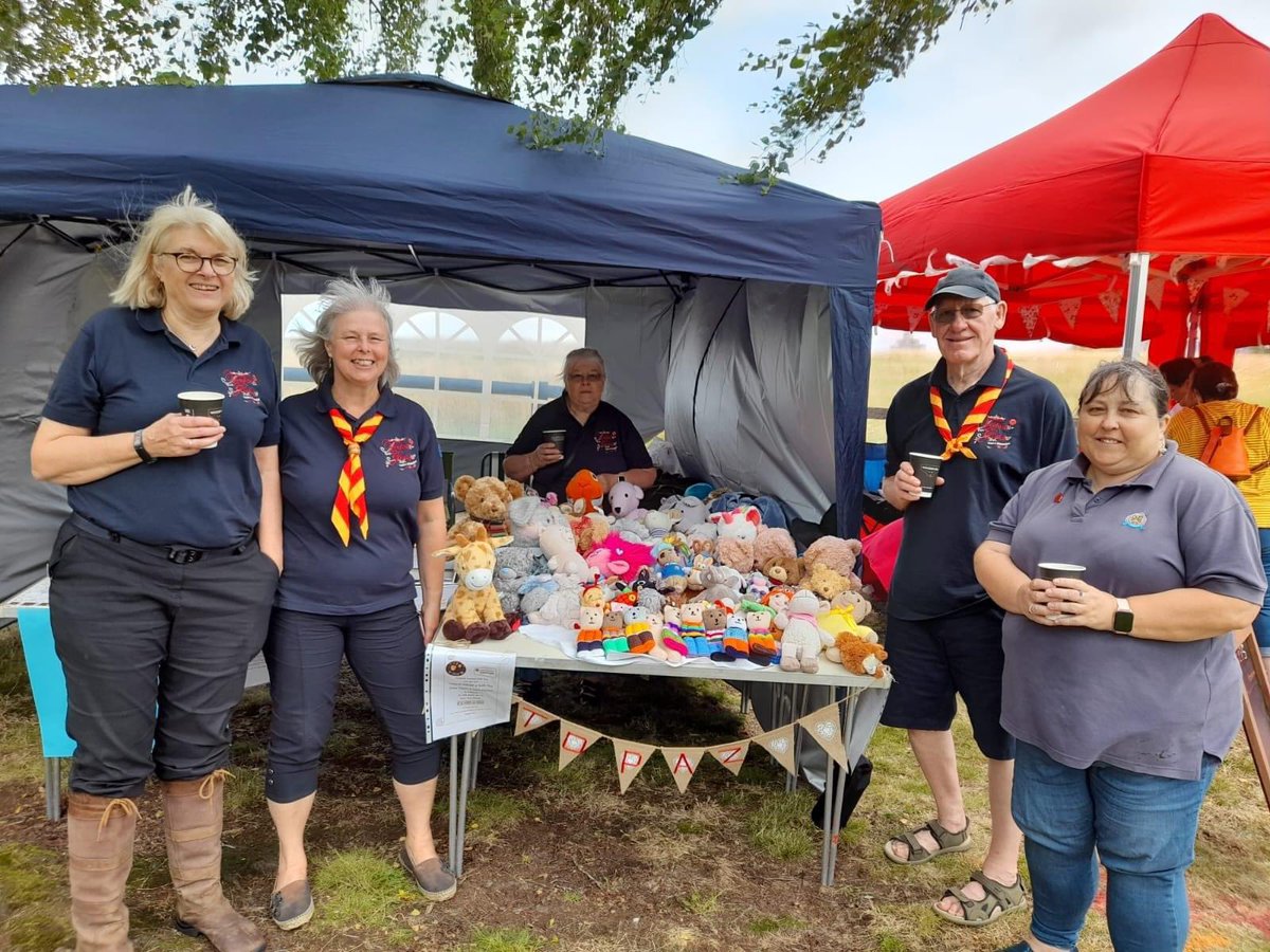 FAB Trefoil Guild out in force at Ampthill Gala day to raise money for #TopazThailand23 <a href="/TrefoilGuild/">Trefoil Guild UK</a> <a href="/BedsGuides/">Beds Guiding</a> <a href="/gguidinganglia/">Girlguiding Anglia</a> <a href="/Girlguiding/">Girlguiding</a>