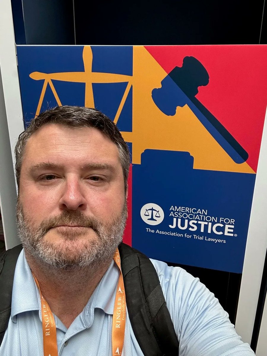 Graham Newman is back in school! Well, at least for the next few days. Graham's attending the American Association for Justice's annual convention in Philadelphia where lawyers from across the globe gather for training on cutting edge trends in litigation.