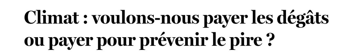 ManuelSintubin's tweet image. Ce n&apos;est pas une question de &apos;ou&apos;, c&apos;est une recherche d&apos;un équilibre optimal entre dégâts inévitables, adaptation et mitigation. #wickedproblem