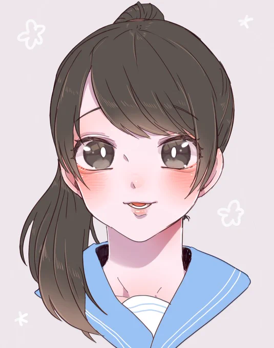 推しのイマジナリー妹描いた。