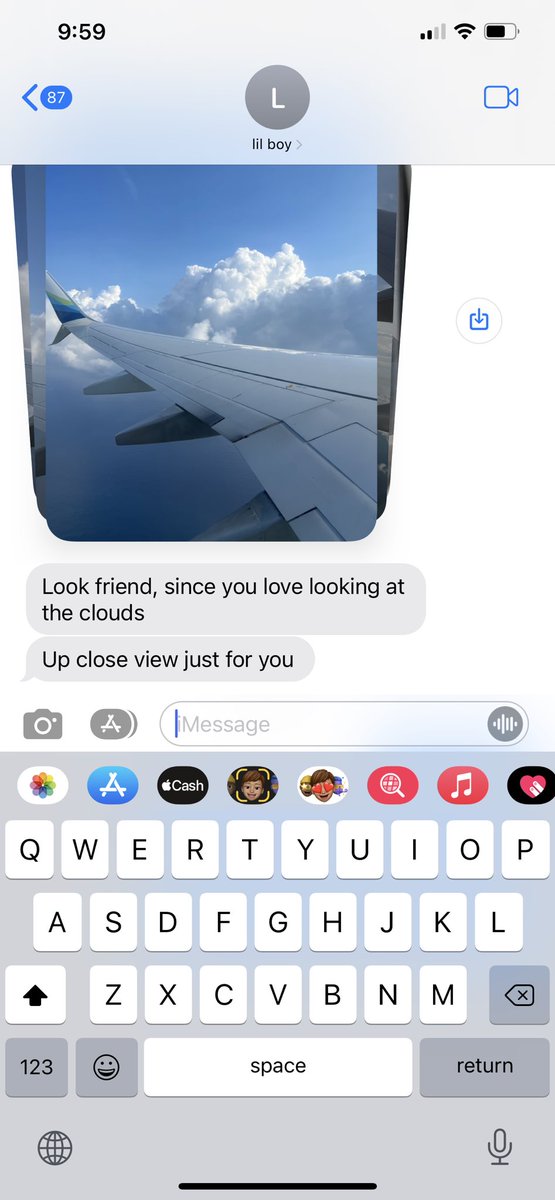 _xoduran's tweet photo. When ur bf know u loves clouds 😍🤗🫶🏼 https://t.co/5dQGtZLyFG