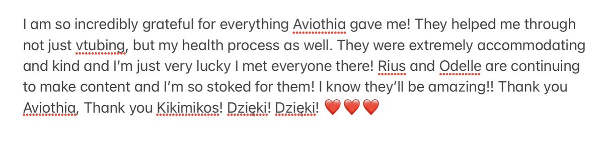 MikoMora_AVT's tweet photo. A little update, for you Kikimikos! Thank you for everything! Dzięki! Dzięki! https://t.co/f5LrxAwPDL