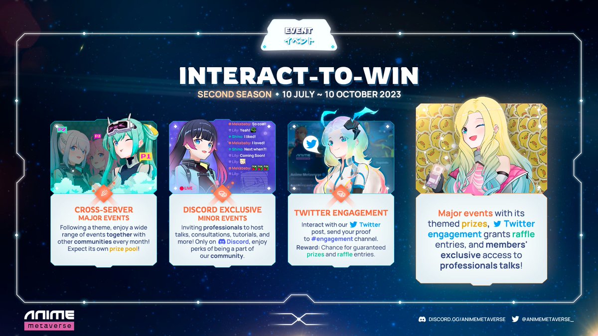 Thanks <a href="/AnimeMetaverse_/">AM</a>! 
I won a Nintendo Switch Oled Zelda at their 1st #Interact2Win event. 🎮 It's a fun and engaging way to reward holders and non-holders who actively support the project. 😊

The second I2W event started and everyone is invited. 🎁 Good Luck! 🍀 #Kasagi