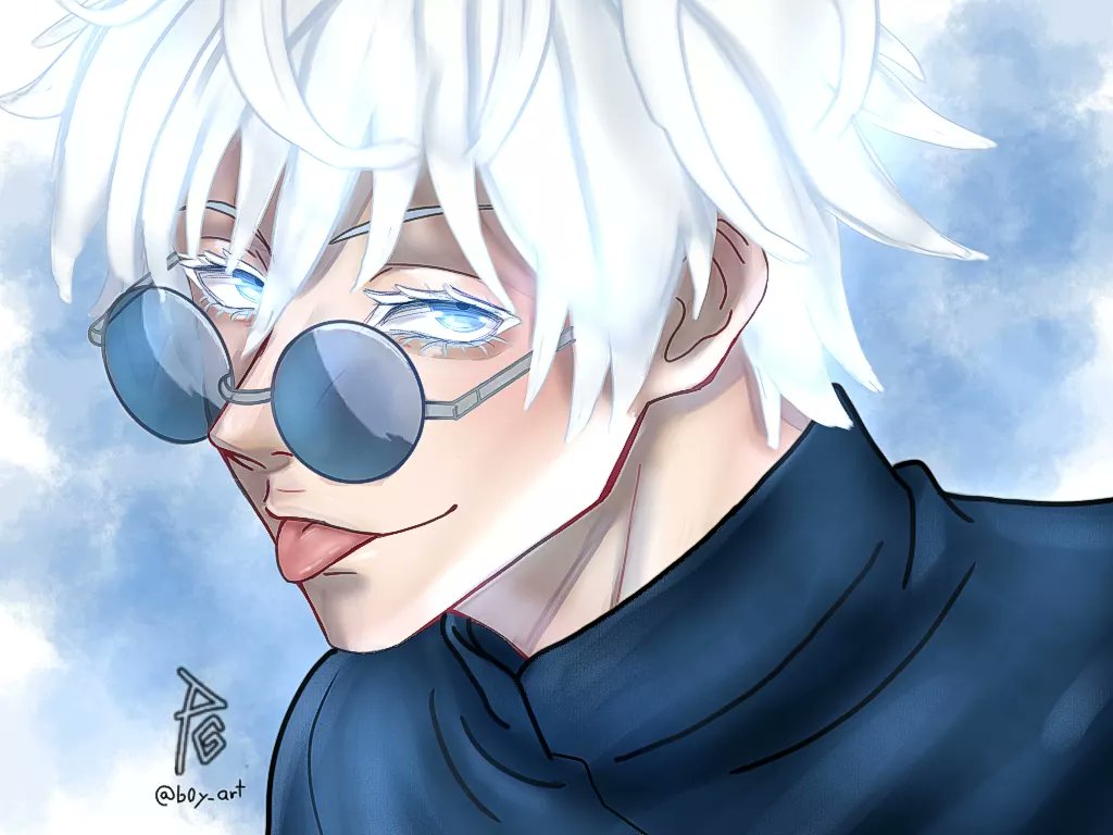 b0y__art's tweet photo. Gojo :] ✨ 

#ilustration #GojoSatoru #JujutsuKaisenSeason2 #aesthetic #character #fanart #characterart  #art #artist #illustration #illustrator #anime #animeart #draw #drawing #artwork #JujustuKaisen #Gojo https://t.co/K7FyfTXPhL