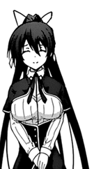 “A-Ah . .” Akeno clears her throat.
This . . may be a little awkward . .

“Well you see . . I am your former husband's . . wife.
Artoria speaks quite fondly about you.”