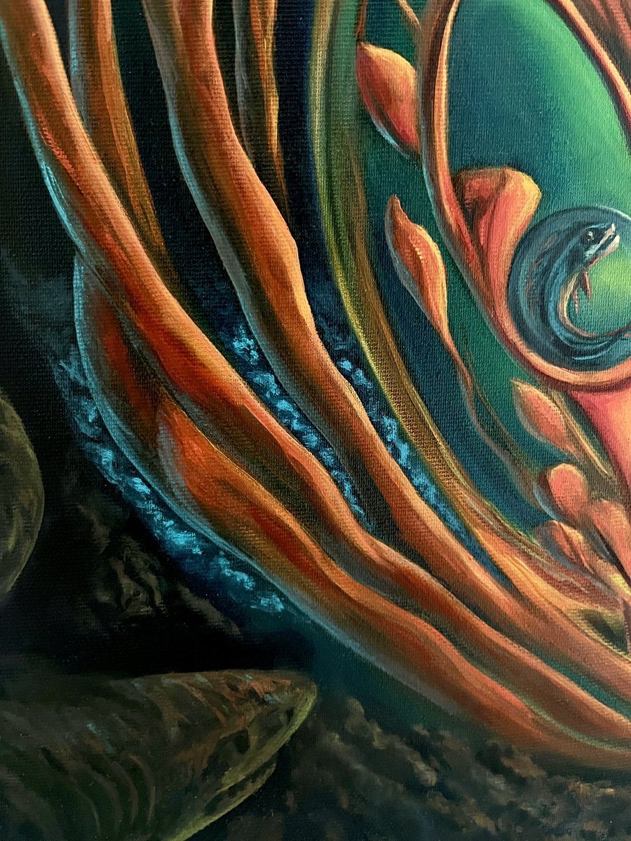 lukuznetsova's tweet photo. Let‘s dive!
#oilpainting #underwater #artwork https://t.co/Yk4ukmcxe2