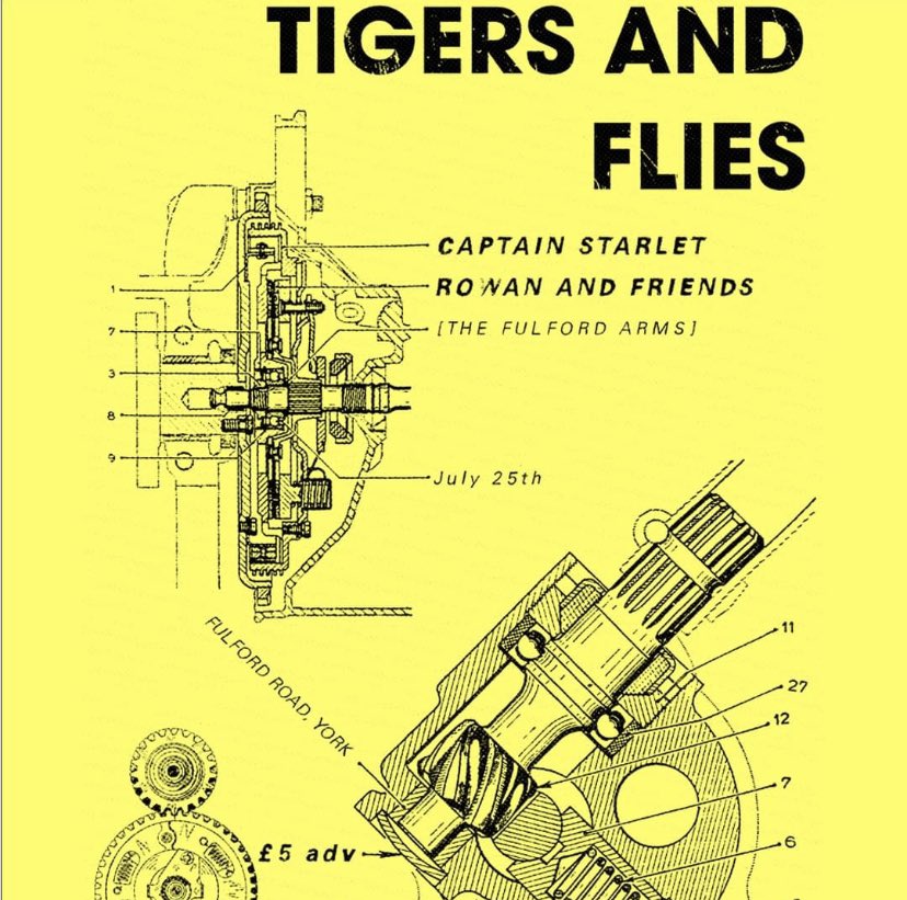Safe Suburban Home Records (@safesuburban) on Twitter photo Got the babysitters lined up for this one already, so much love for <a href="/TigersandFlies/">Tigers and Flies</a> in the SSH household + <a href="/captain_starlet/">Captain Starlet</a> and Rowan. People of York, get on this. A fiver’s a steal too. #freeadvice Got the babysitters lined up for this one already, so much love for <a href="/TigersandFlies/">Tigers and Flies</a> in the SSH household + <a href="/captain_starlet/">Captain Starlet</a> and Rowan. People of York, get on this. A fiver’s a steal too. #freeadvice