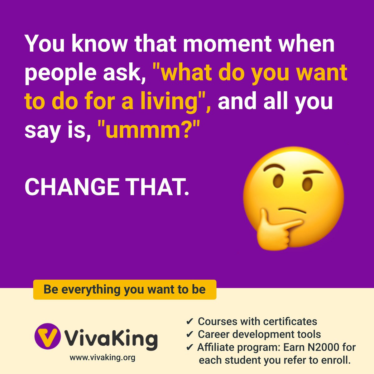 VivaKingDotOrg's tweet photo. Interested in Tech careers? You can turn that umm into a confident answer, because we can give you the direction you need!
Click link in bio to view courses
https://t.co/HTKmJs94rf

#VivaKing #TechCourses #UIUXCourse #WebDeveloperCourse #SMMCourse https://t.co/ESjEw1UtE7