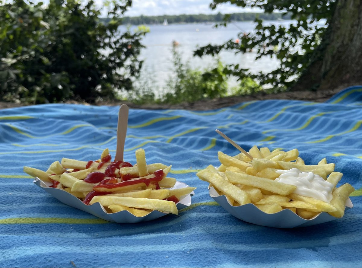 Und heute war das so.
#TegelerSee