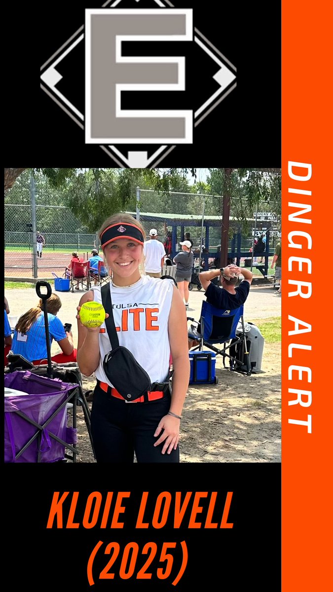 2 run 💣 for the lead! #BeElite
<a href="/TulsaEliteSB/">Tulsa Elite Softball</a>