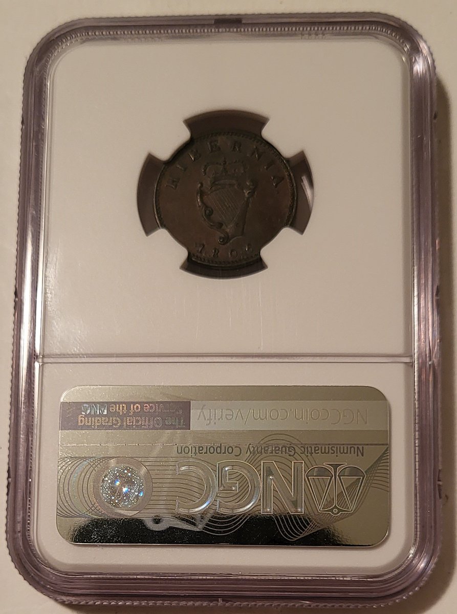 **Coin of the Day**
Ireland George III 1806 1/4 Penny Farthing AU58 BN NGC
#coins #coincollecting #NGC #ngccoin #ngccoins #irishcoins #ireland 

Always FREE Domestic Shipping! 
talosnumismatics.com