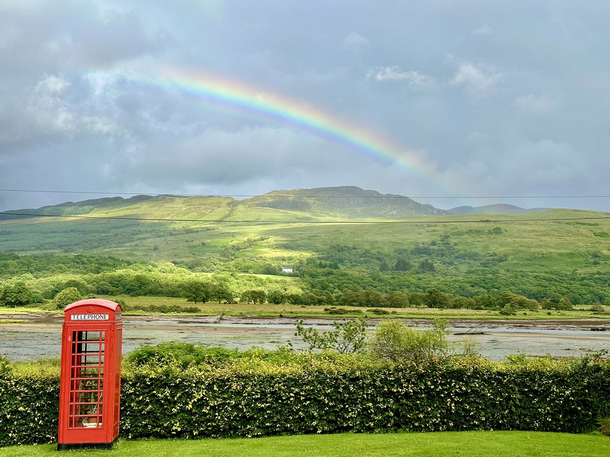 Home for the week 😌🌈 #Colintraive #Scotland