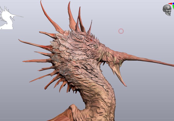 「ZBrush」 illustration images(Latest))