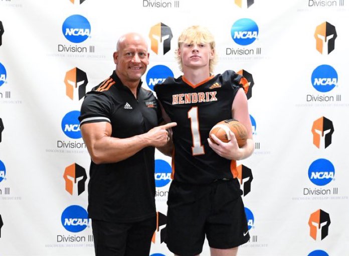#AGTG After a great visit and conversation with <a href="/RussHeidiSLC/">Russ and Heidi Phillips🏈</a>, I am blessed to say I have received a offer to play at <a href="/HendrixFootball/">#WeAreWarriors</a> 
@InolaLonghornFB