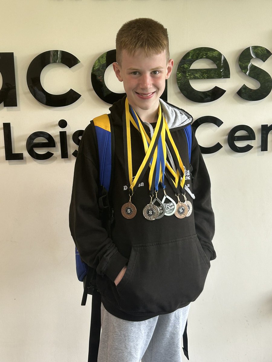 mrps1977's tweet photo. In the last swimming meet of the season this weekend at Macclesfield we’ve had another fantastic result. 
9 races, 7 PB’s, 4 silvers, 2 bronze. 
Another week of training now before the summer break and ready to go again next season!

@StockportMetro  #Wolfpack https://t.co/xv7gJ40PIC