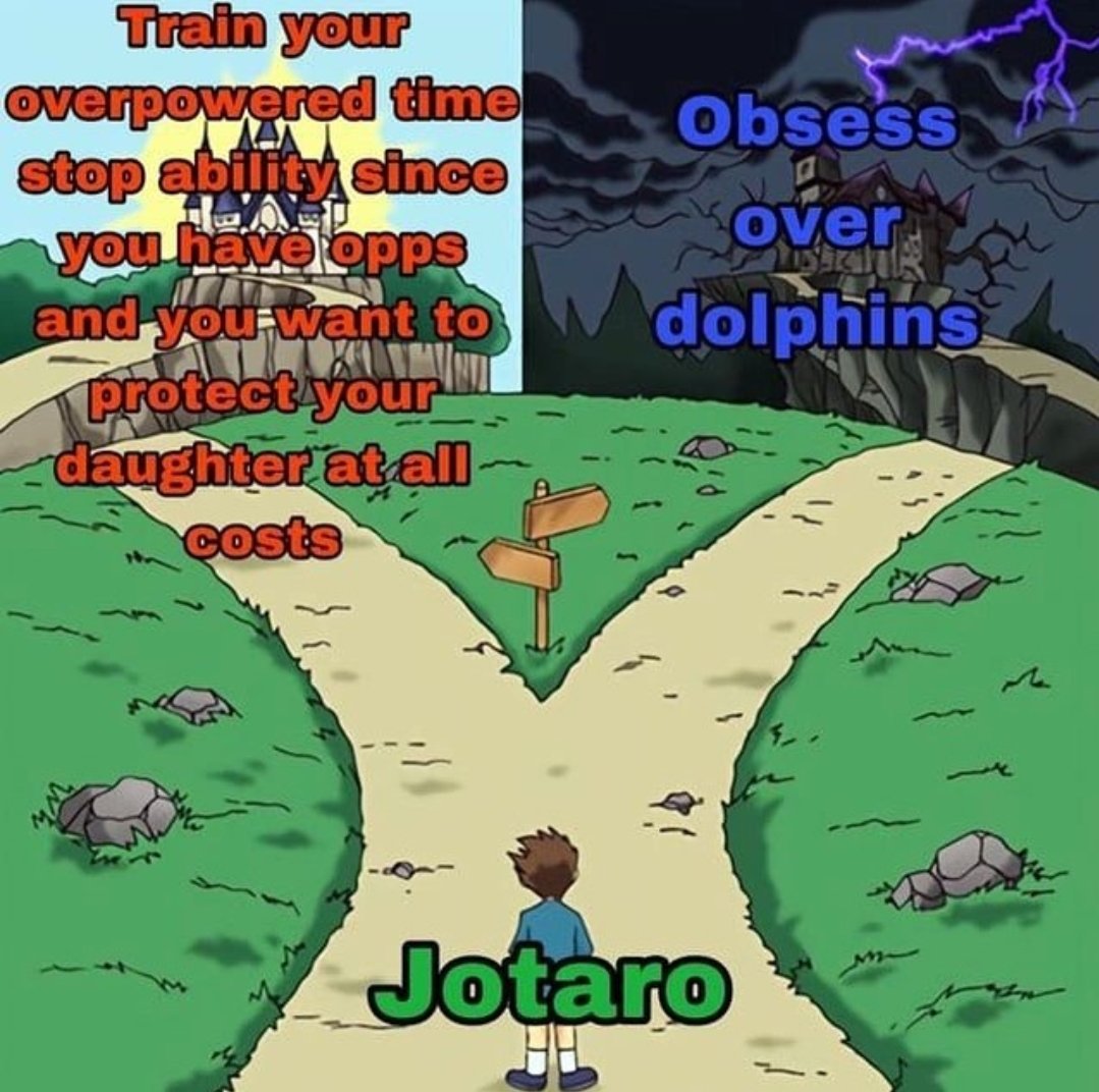 don't fuck with Jojo fans, we only have one joke #jojosbizarreadventure  #phantomblood #diobrando #shitpost #meme #memes #anime #manga