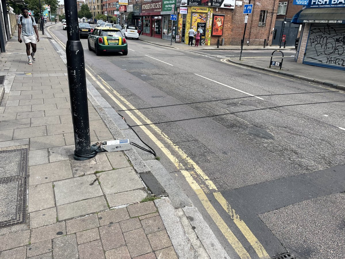 Dear <a href="/hackneycouncil/">Hackney Council</a>  &amp; <a href="/mayorofhackney/">Mayor of Hackney</a>,

Is there a particular reason these traffic counters  (on Morning Lane and Royal Oak Rd) are installed mid July?

Many residents have been asking for a long time for proper traffic monitoring but why put them in at start of holiday season?
