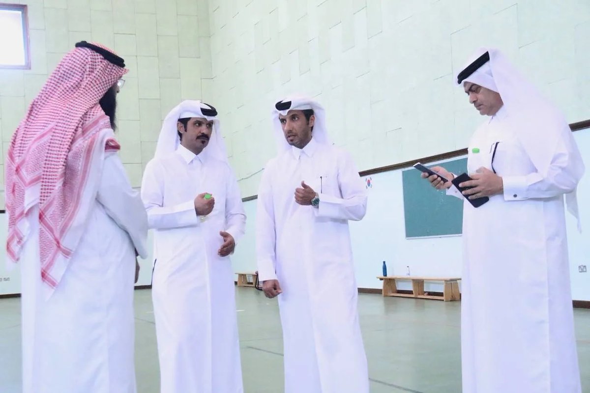 MSYQatar's tweet photo. لقطات من انطلاق النشاط الصيفي للعام 2023 للجهاز الشبابي بنادي السيلية والجهاز الشبابي بنادي معيذر ، بحضور مبارك المري رئيس الجهاز الشبابي بنادي السيلية ، ومحسن العجي رئيس الجهاز الشبابي بنادي معيذر✨
#وزارة_الرياضة_والشباب
#استثمر_وقتك https://t.co/VhfyTtRhzd